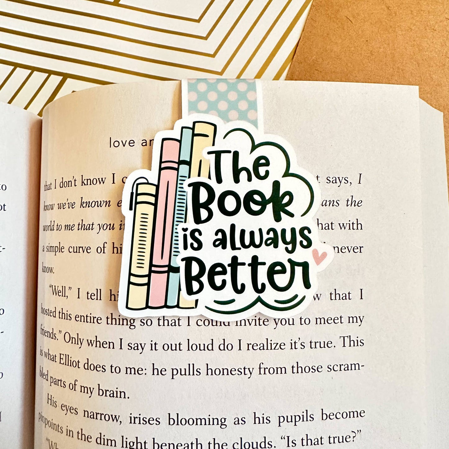 Magnetic Bookmark | The Book Is Better