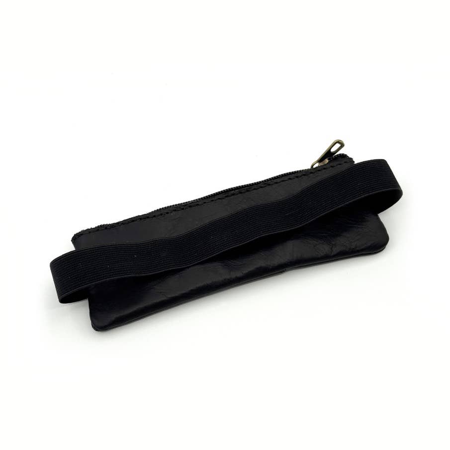 Leather Book Cover Pouch