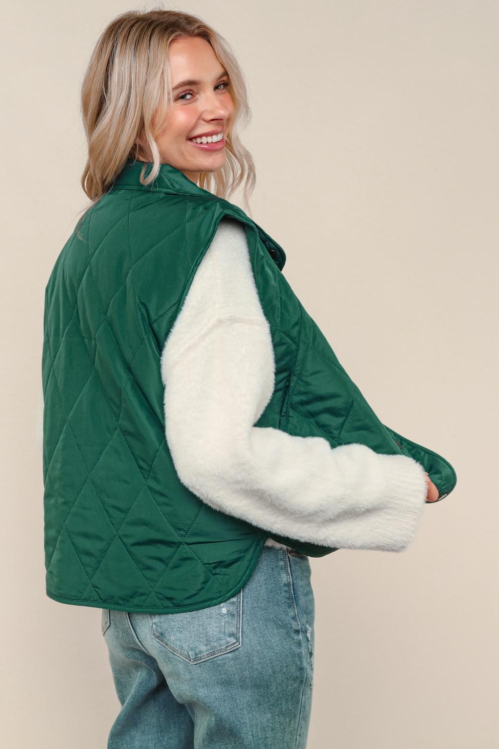 Quilted Puffer Vest