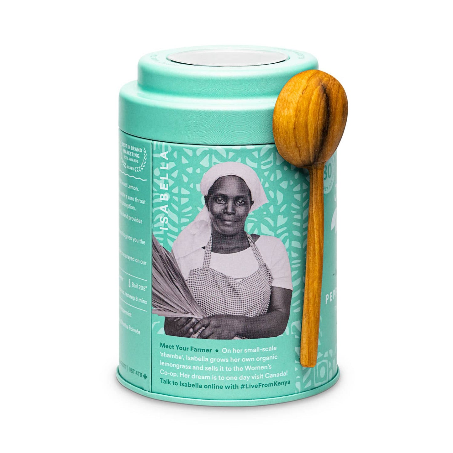 Tea Tin | Peppermint Garden