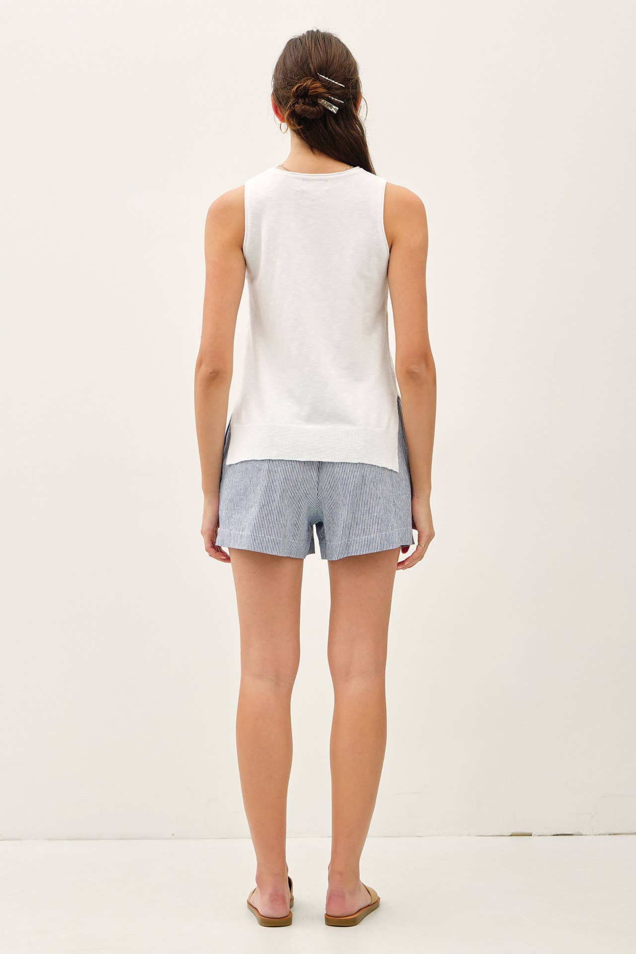 Raw Seam Knit Tank