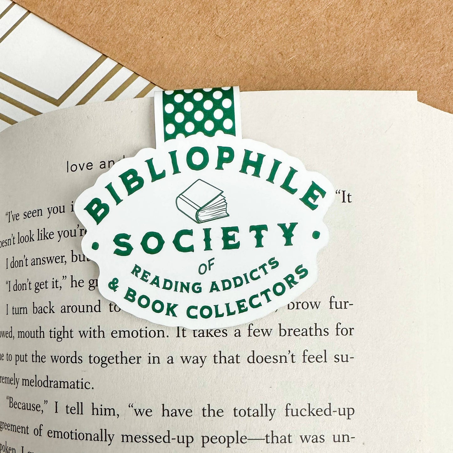 Magnetic Bookmark | Bibliophile Society