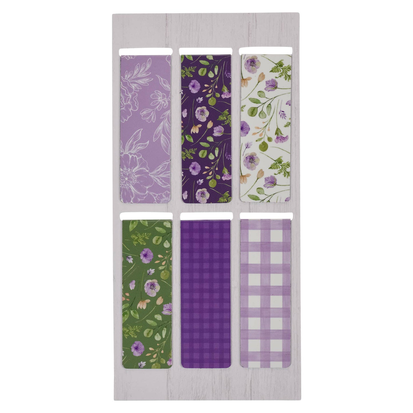 Magnetic Bookmarks | Purple Meadow