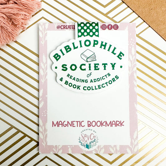 Magnetic Bookmark | Bibliophile Society