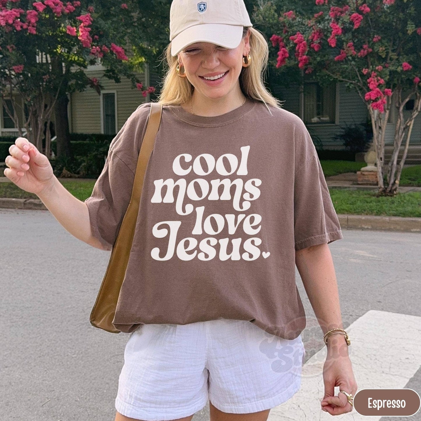 Cool Moms Love Jesus Tee