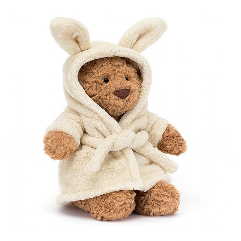 I am Bartholomew Bathrobe Bear