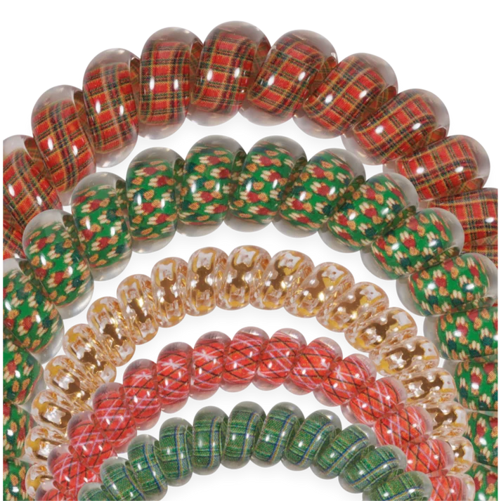 Teleties Mixed Hair Ties | Beary Christmas