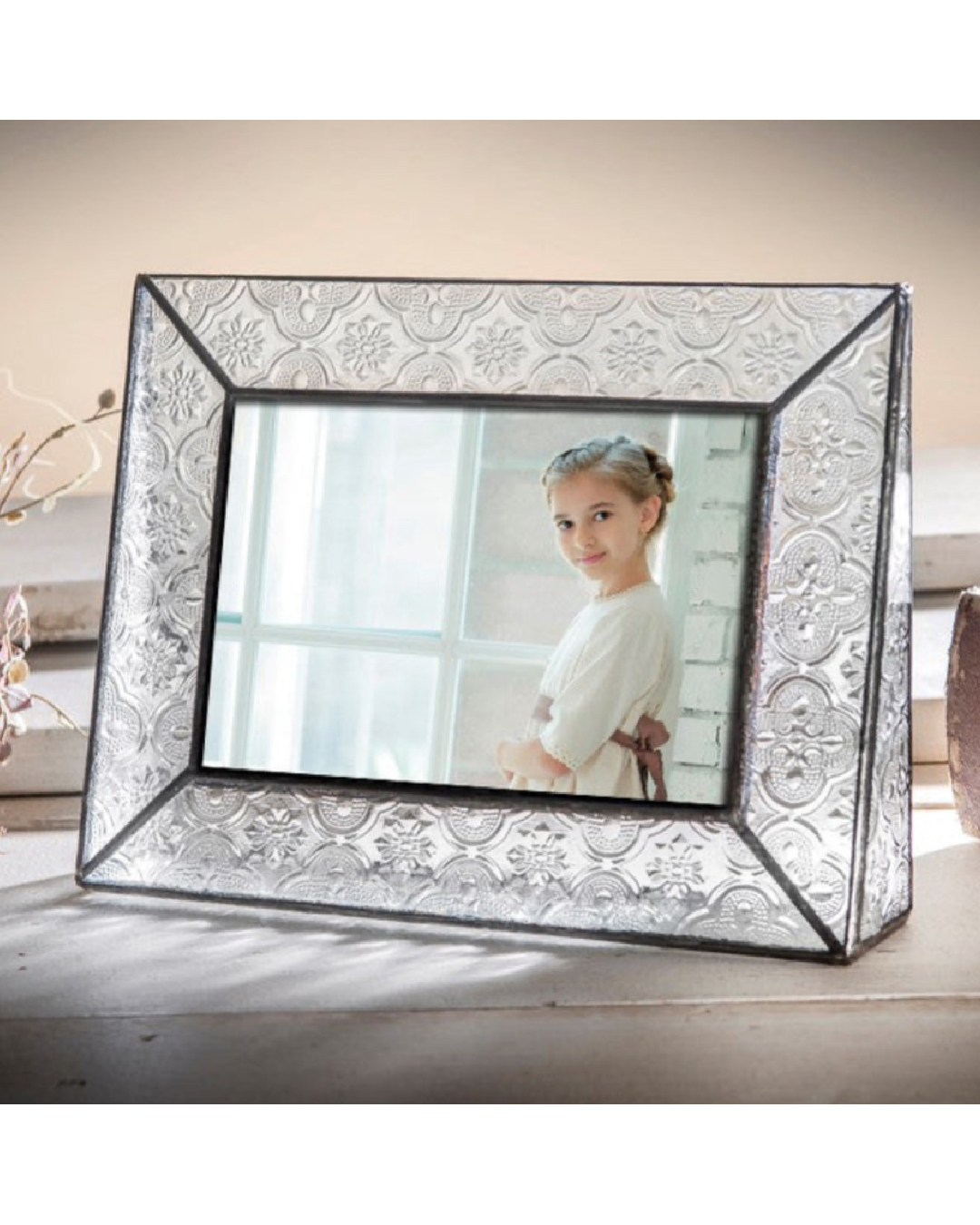Vintage Glass Picture Frames