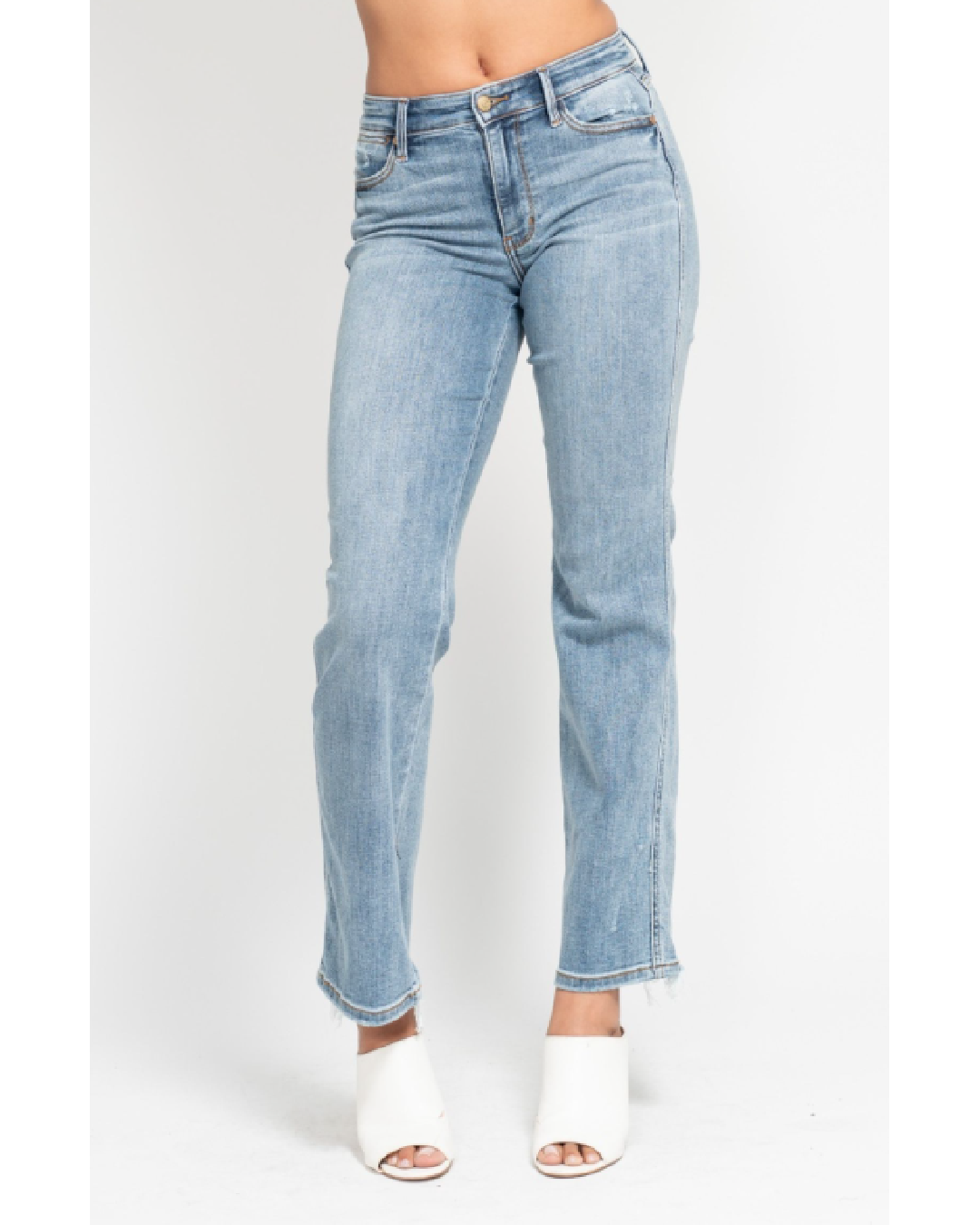 Mid-Rise | Dad Jean | Cell Pocket Jeans