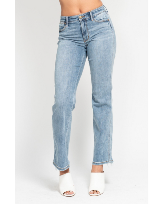 Mid-Rise | Dad Jean | Cell Pocket Jeans