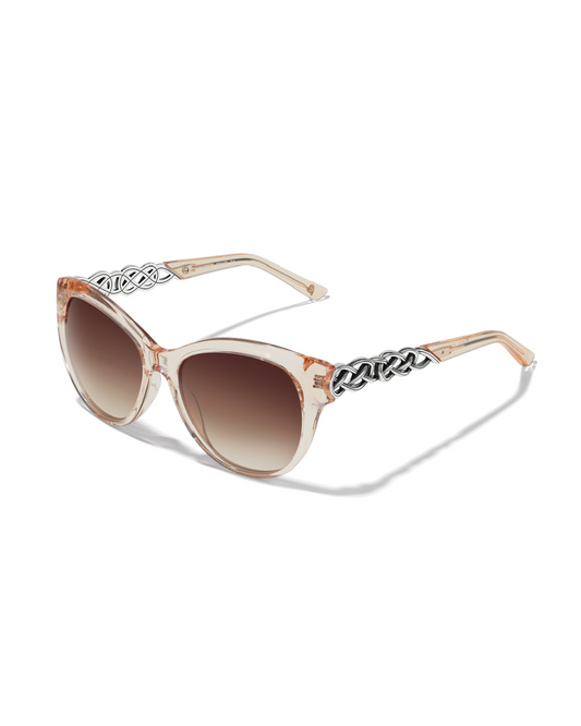 Interlok Braid Rosewater Sunglasses