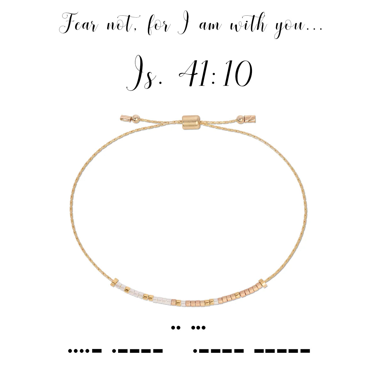 Morse Code | Isaiah 41:10