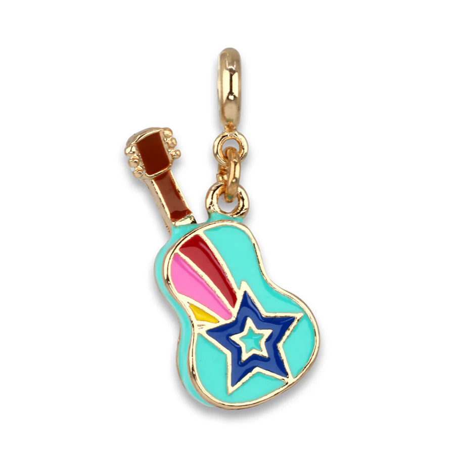 Gold Guitar Charm