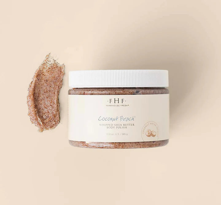 Coconut Beach® Whipped Shea Butter Body Polish 12 oz/13.6 oz