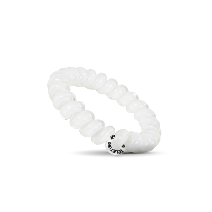 Teleties Hair Ties | Coconut White