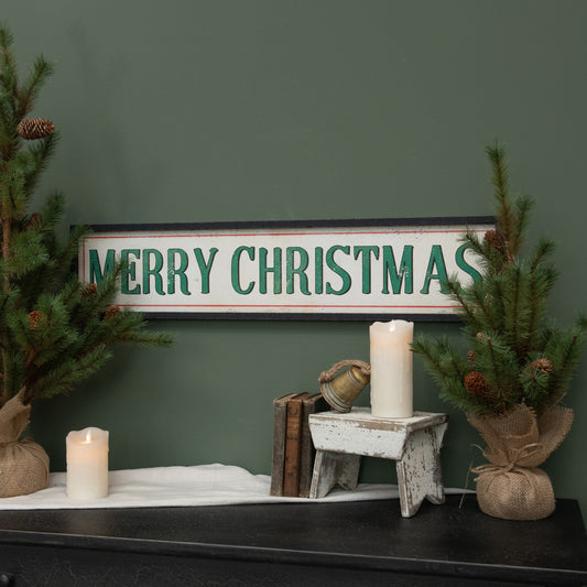 36" Merry Christmas Sign