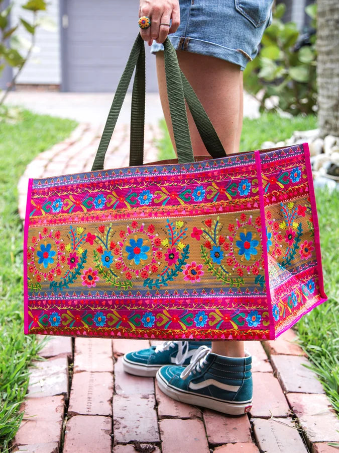 Carry All Happy Tote Bags, Set of 2
