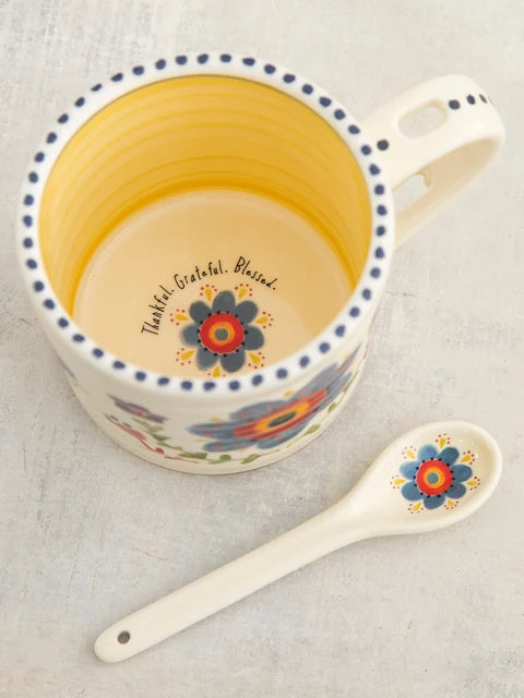 Hazel Mug & Spoon Set