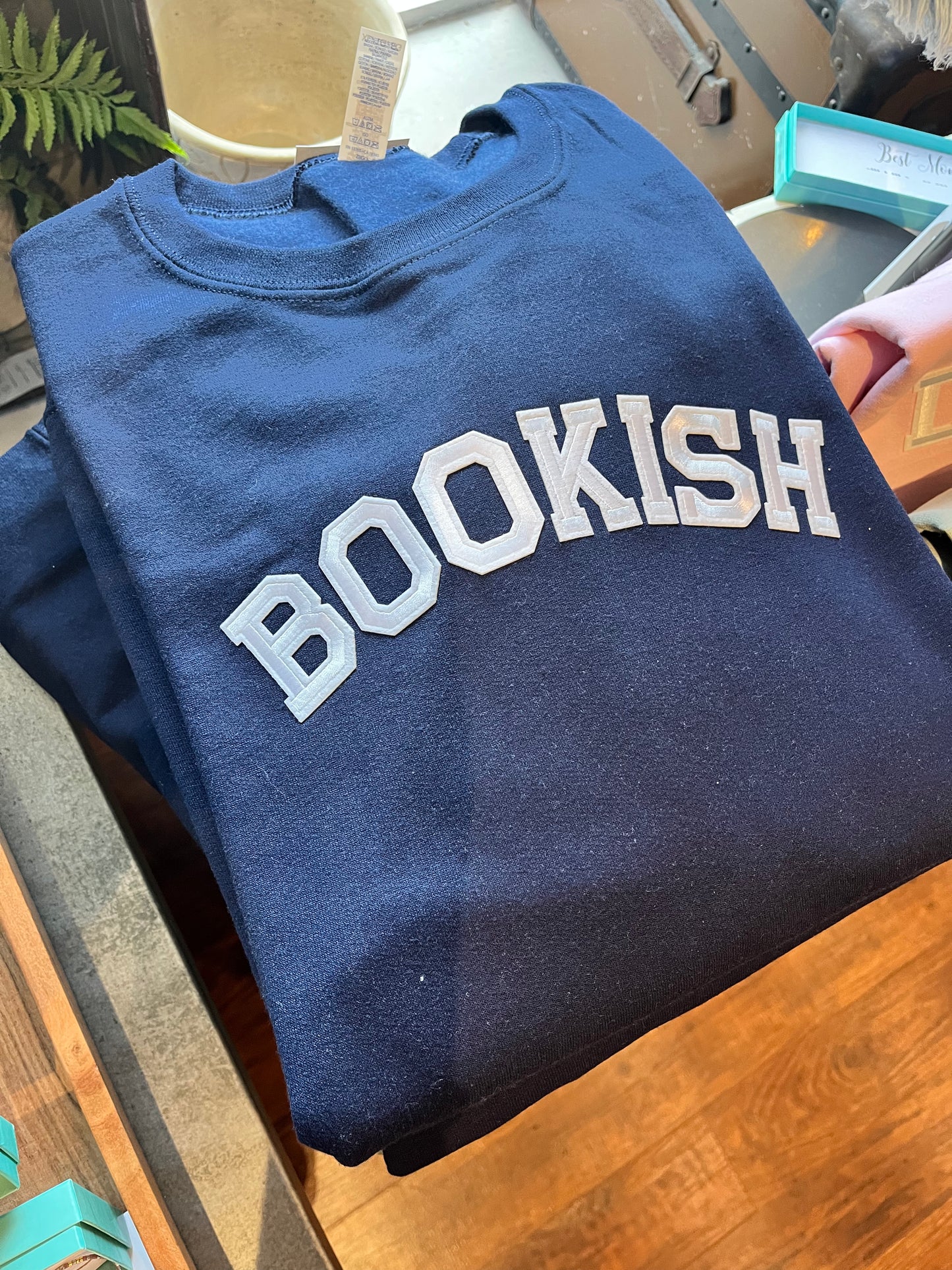 Bookish Sweatshirt | Navy