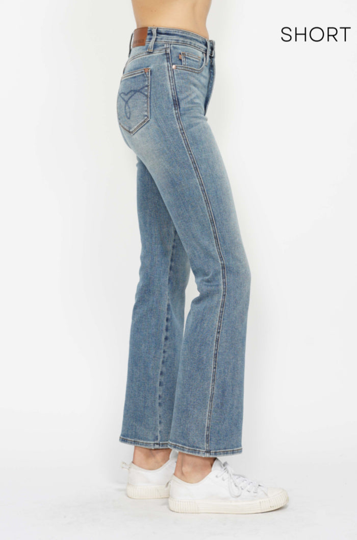 High Waist | Bootcut | 3 Inseam Tummy Control Jeans