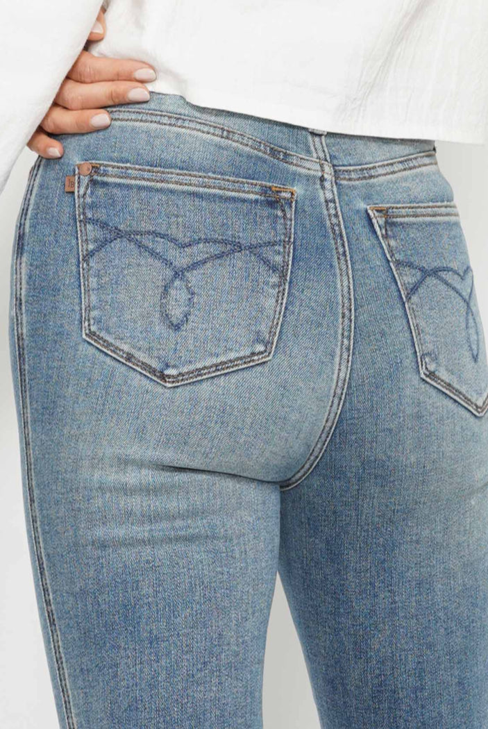 High Waist | Bootcut | 3 Inseam Tummy Control Jeans