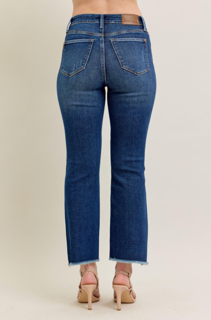 High Waist | Kick Flare | Dark Wash Jeans
