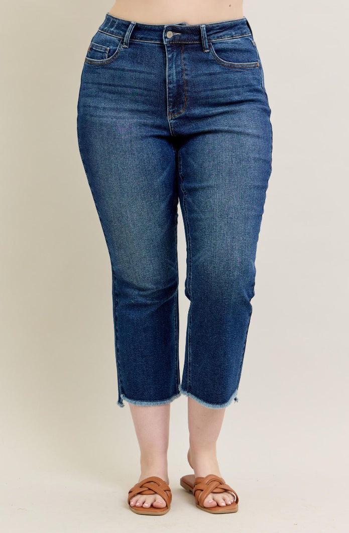 High Waist | Kick Flare | Dark Wash Jeans