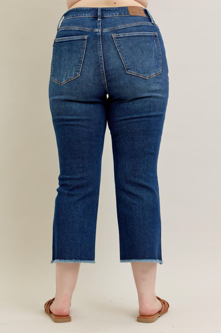 High Waist | Kick Flare | Dark Wash Jeans
