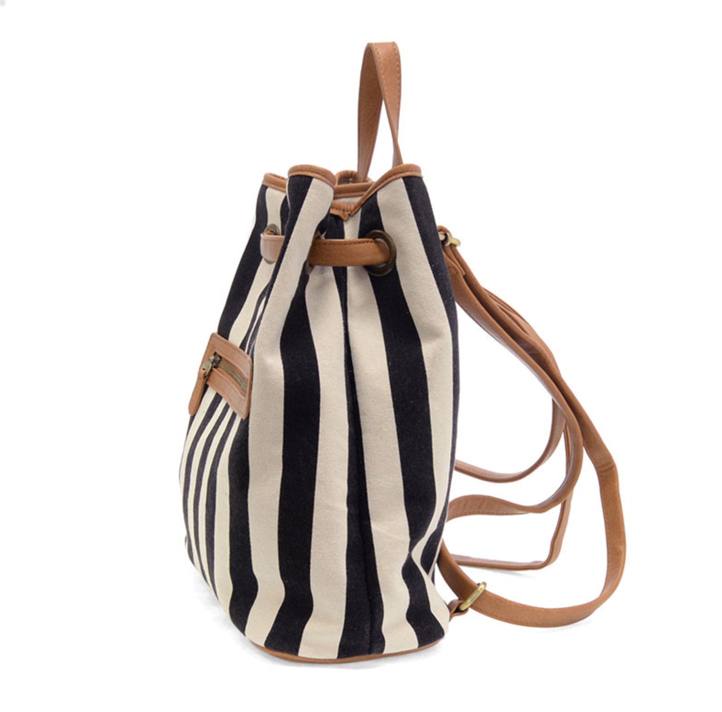 Awning Stripe Canvas Backpack