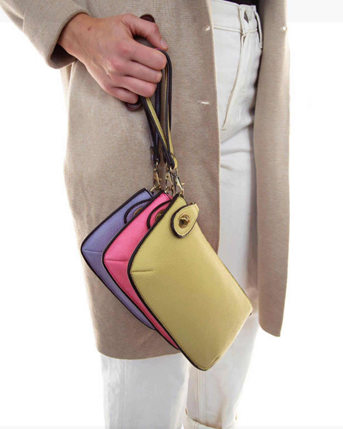 Mini Crossbody Wristlet Clutch