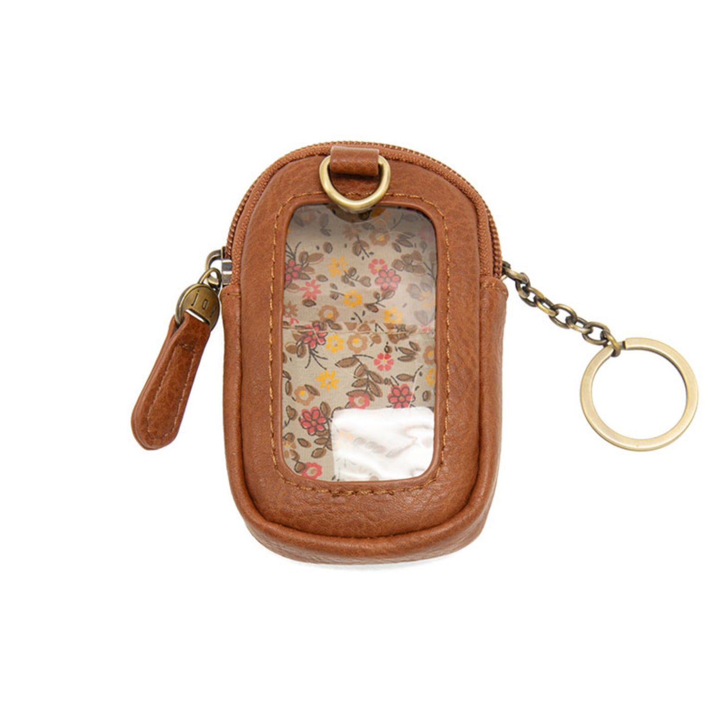 Minnie Zipper Pouch with Keyring