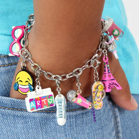 Star Microphone Charm