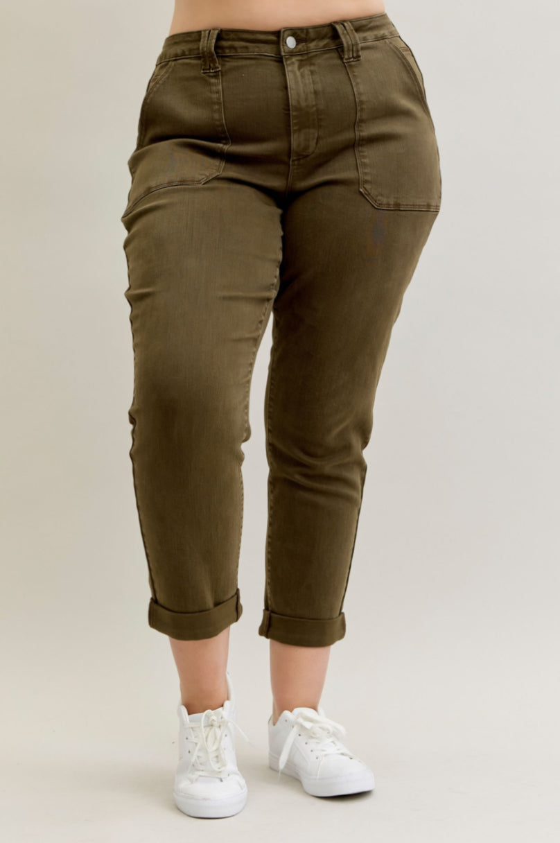 High Waist | Aurora Weekender | Dark Forest