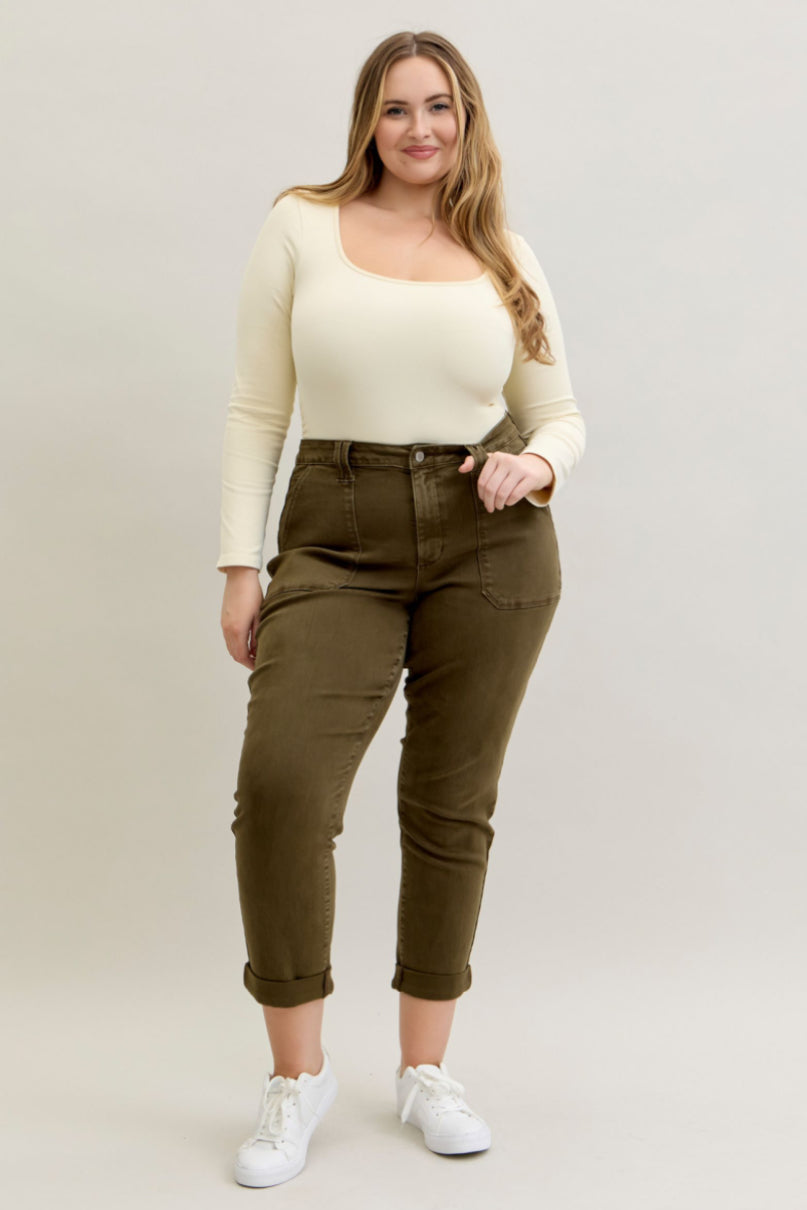 High Waist | Aurora Weekender | Dark Forest