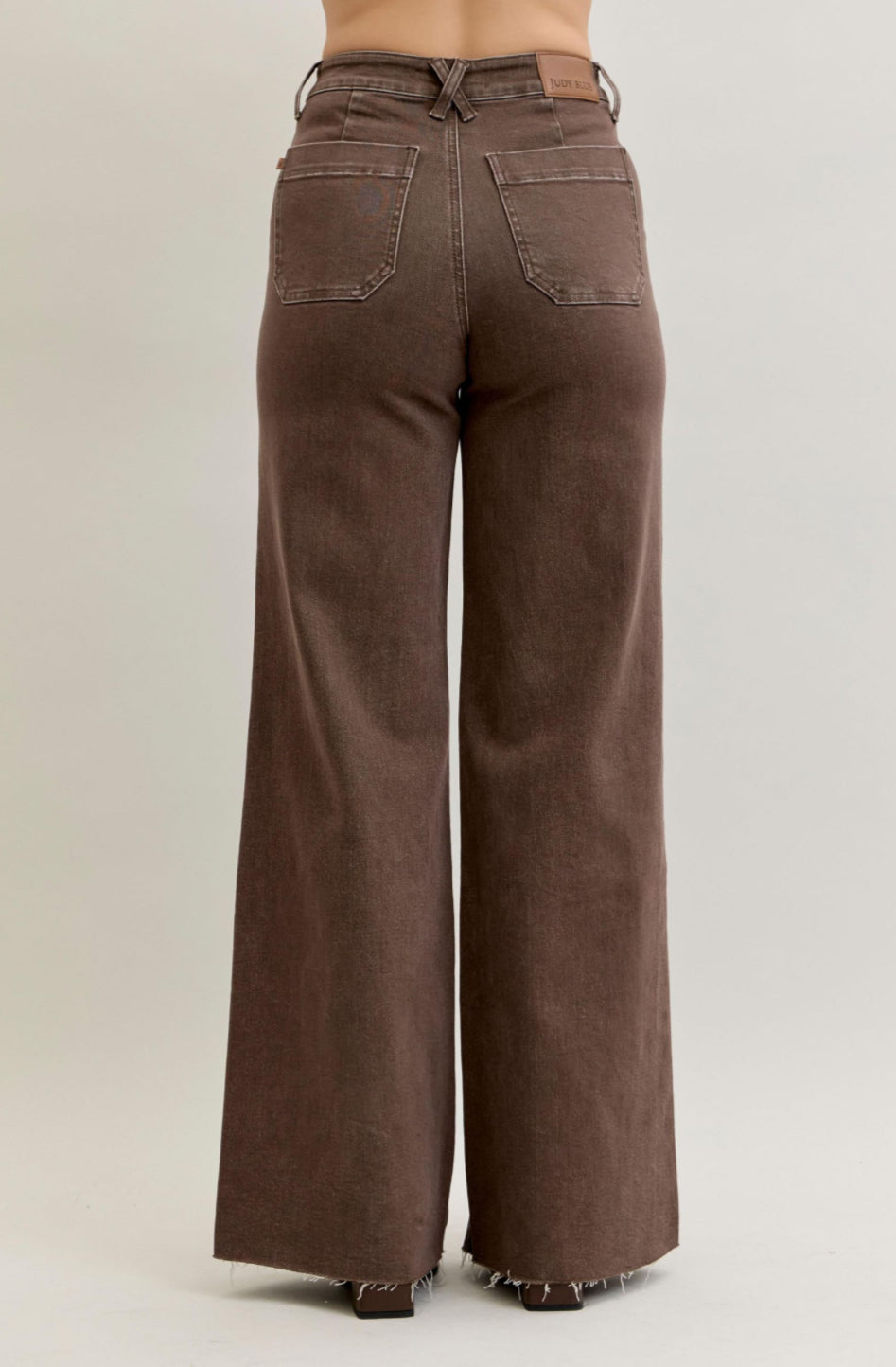 High Waist | Wide Leg | Patch Pockets