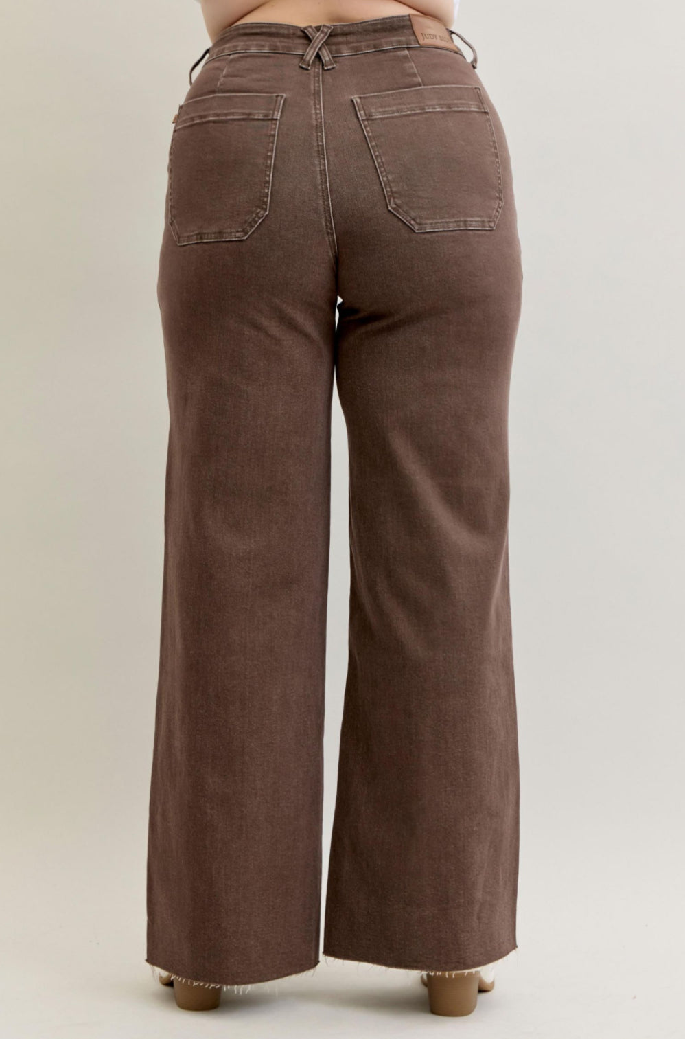 High Waist | Wide Leg | Patch Pockets