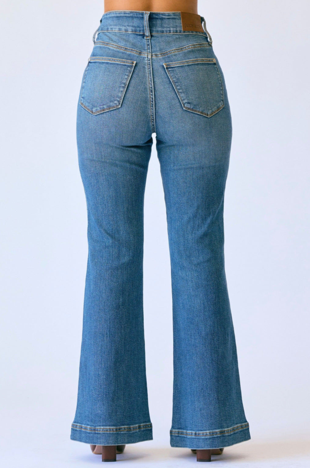 High Waist | Flare | Petite Tummy Control Jeans