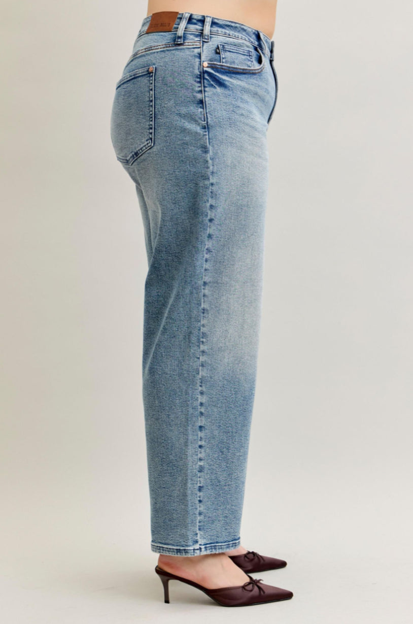High Waist | Wilhemina | Light Vintage Wash Jeans