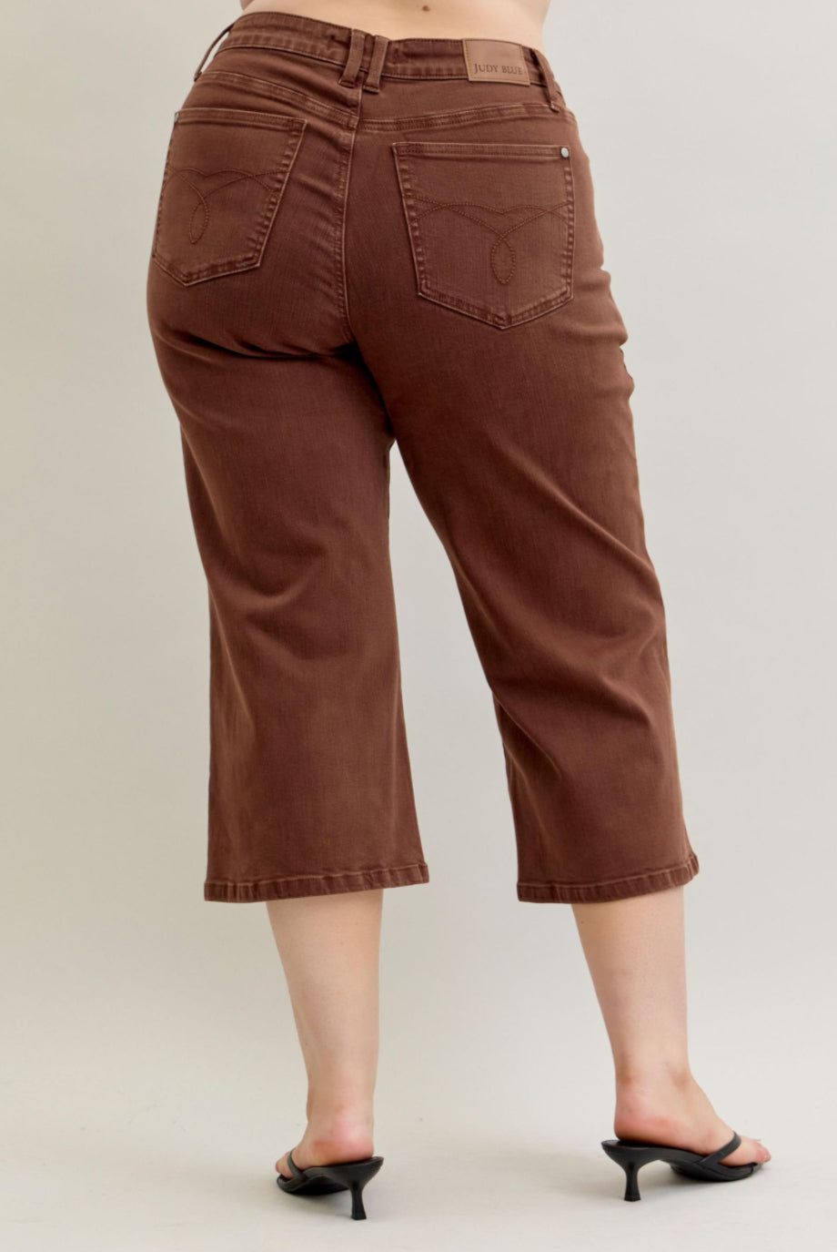 Mid-Rise | Wide Crop | Maple Pants