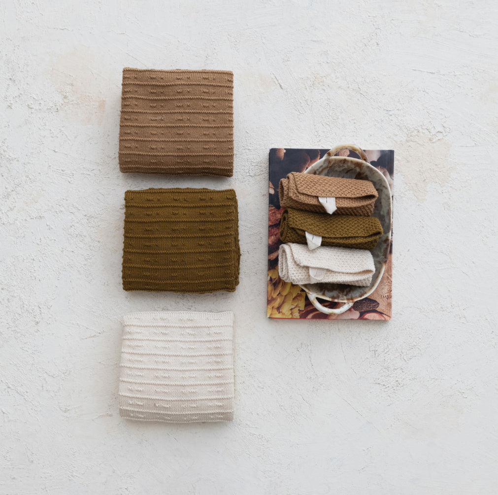 Cotton Knit Dish Cloths