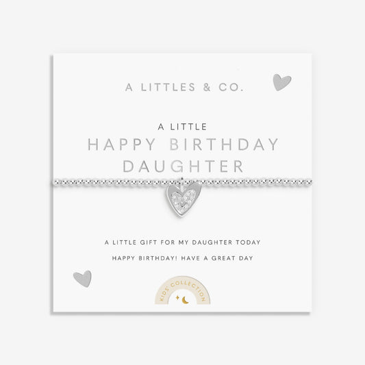 Kids’ A Little ‘Happy Birthday Daughter’ Bracelet