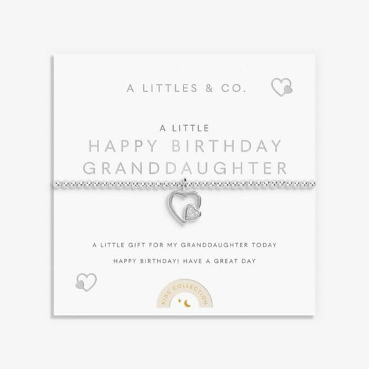 Kids’ A Little ‘Happy Birthday Granddaughter’ Bracelet