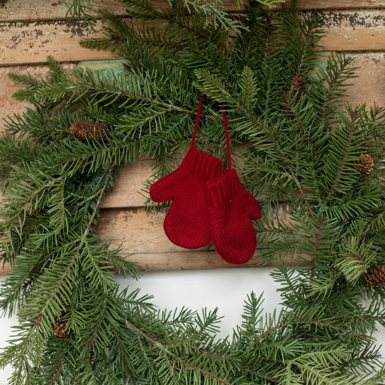 4” Red Mitten Ornament