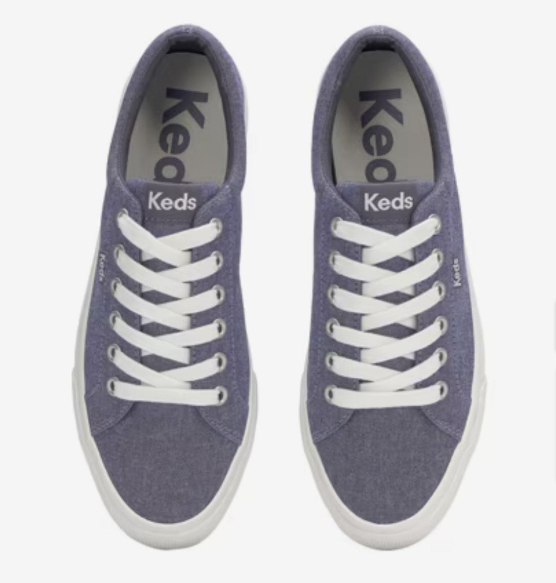 Keds Jump Kick Chambray Lace Up