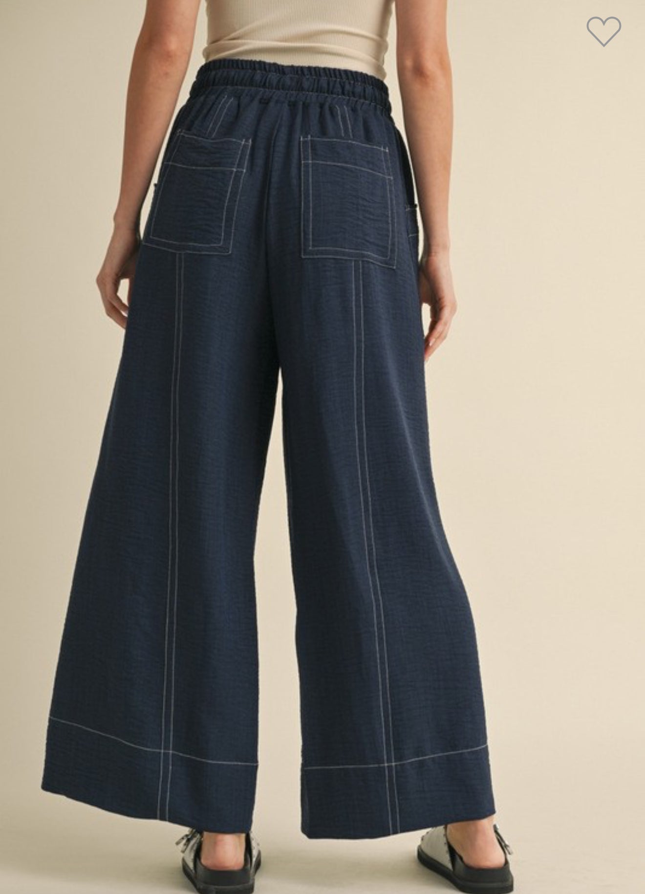 Wide Leg Lightweight Pants
