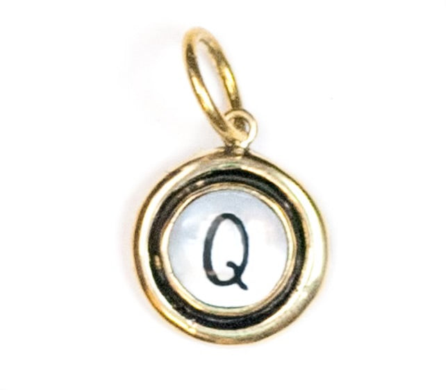 Mother of Pearl Insignia Charm