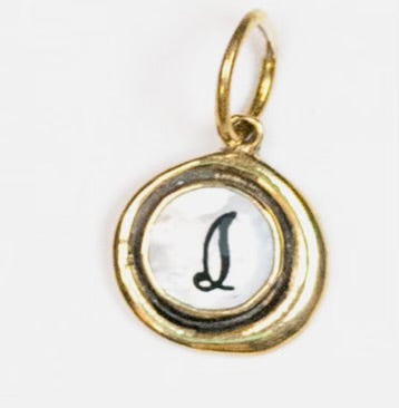 Mother of Pearl Insignia Charm