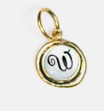 Mother of Pearl Insignia Charm