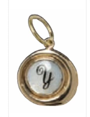 Mother of Pearl Insignia Charm