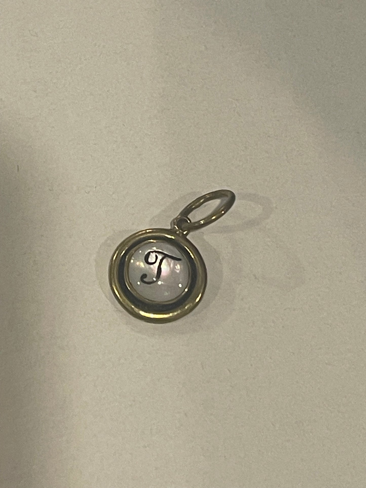 Mother of Pearl Insignia Charm